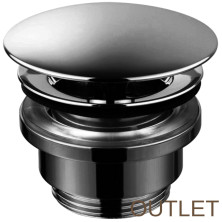 Tapwell 68400 Pohjaventtiili Black Chrome (OUTLET)